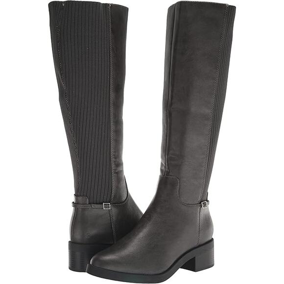 LifeStride Women's Bristol grey Knee-High Boots Size 11W new - Picture 1 of 10